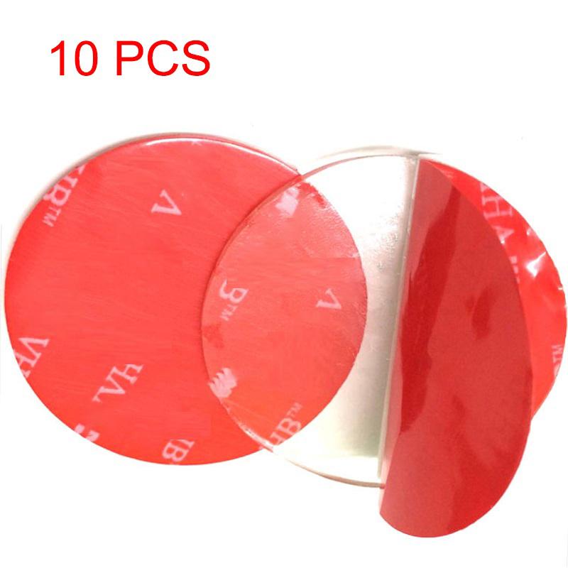 10pc Transparent Acrylic Office Double-Sided Tape Strong Self-adhesive Waterproof Traceless High Temperature Resistant Nano Tape