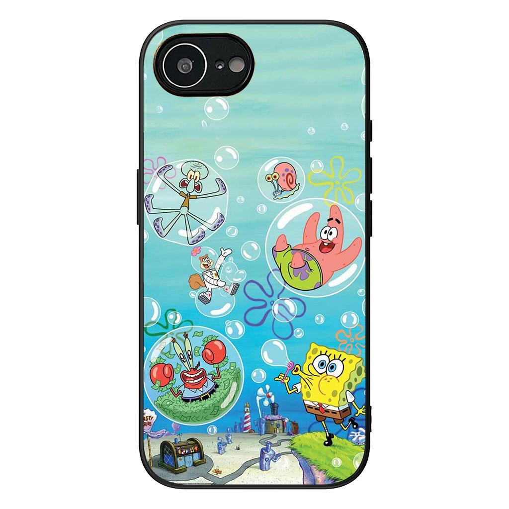 S-SpongeBobs S-SquarePants Case for Motorola Moto G54 G05 G24 G45 G55 G75 G85 G15 G57 G86 Power Edge 50 30 Ultra Fusion neo Pro