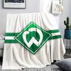 1PC SV Werder Bremen Patterned Flannel Blanket Suitable For All Seasons for Home Decor Warmth and Comfort Gifts Holiday Present