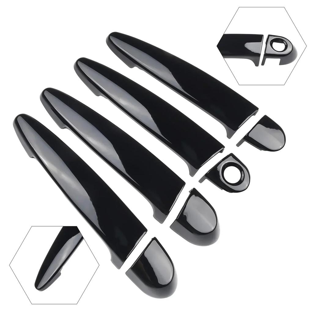 4Pcs For BMW E87 E90 E91 E92 E93 F30 X2 X3 X4 X6 Car Exterior Door ABS Handles Covers Trim Decorateive Auto Accessories