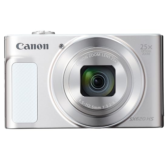 Canon Compact Digital Camera PowerShot SX620 HS White, 25x Optical Zoom/Wi-Fi Supported PSSX620HSWH