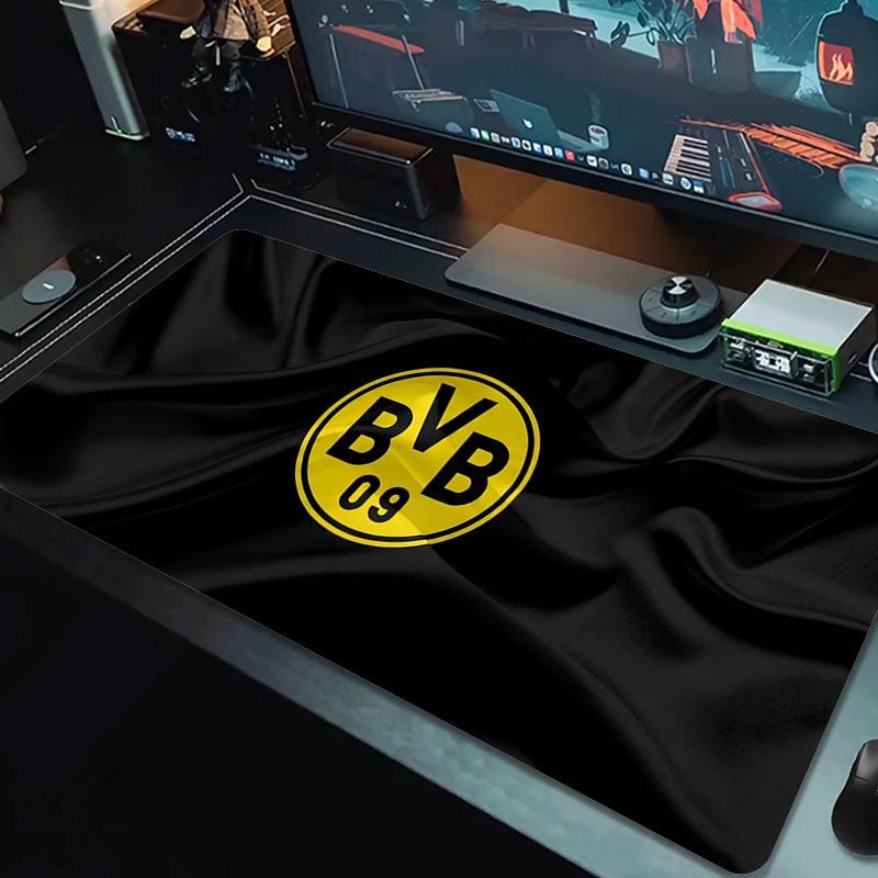 Borussia Large Size Mouse Pad Large Gaming Table Cushion Non-slip Laptop Tablet Big Mousepad XXL Mat Mini PC Playmat With Lock edge