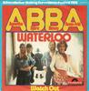 7-дюймовая пластинка ABBA Waterloo 2040114 POLYDOR 1974 Швейцария Поп Б/у