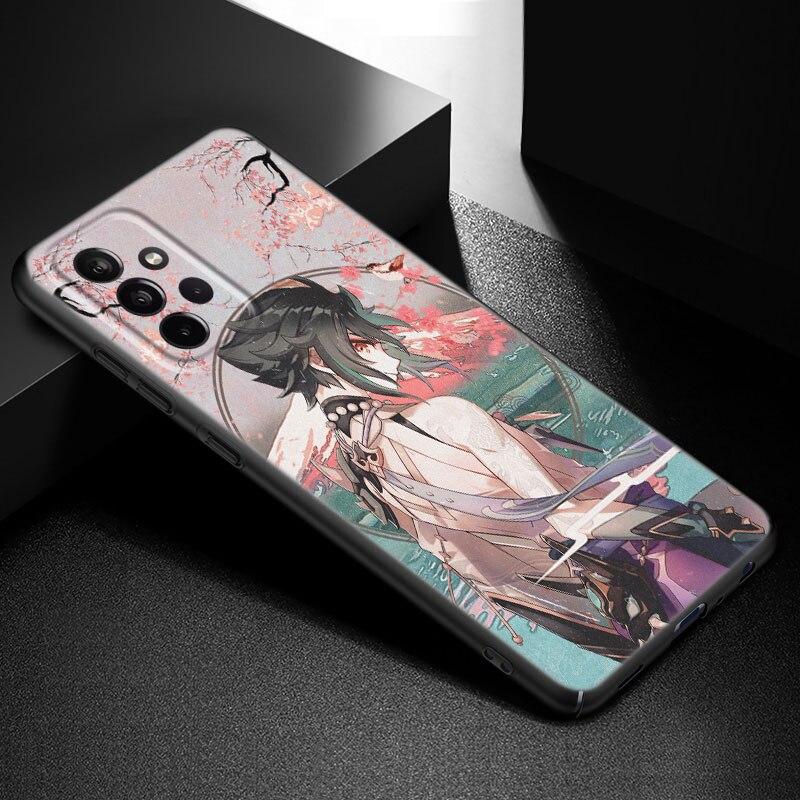 Genshin Impact Xiao Phone Case For Samsung Galaxy A21 A30 A50 A52 S A13 A22 A32 A33 A53 A73 5G A11 A12 A31 A51 A70 A71 A72 Cover