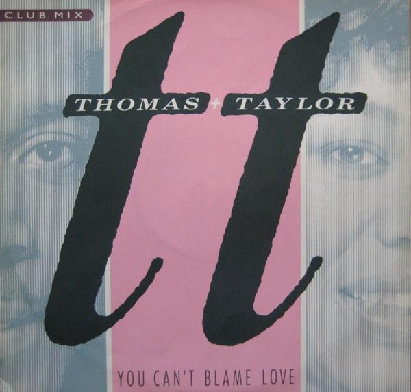 12-дюймовая пластинка THOMAS TAYLOR You Cant Blame Love Club Mix COOLX123 Cooltempo 1986 UK SoulFunk Б/у