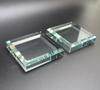 Акриловые блоки Masajikiya, Прозрачные акриловые основания, Кубы, Подставки для дисплея, Дисплей для продукции, Фотография, Набор из 2 шт. (80 x 80 x 18 мм)