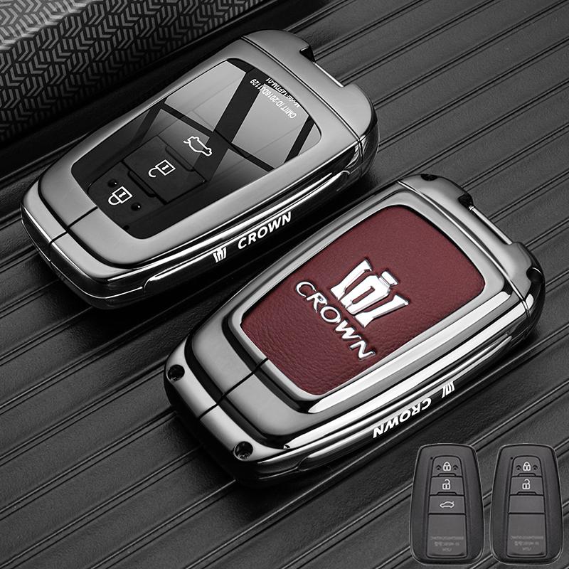 Suitable for the new Crown Land Cruiser keycase dedicated to S8 Land Cruiser Luxury Flagship Edition car bag buckle shell JH8