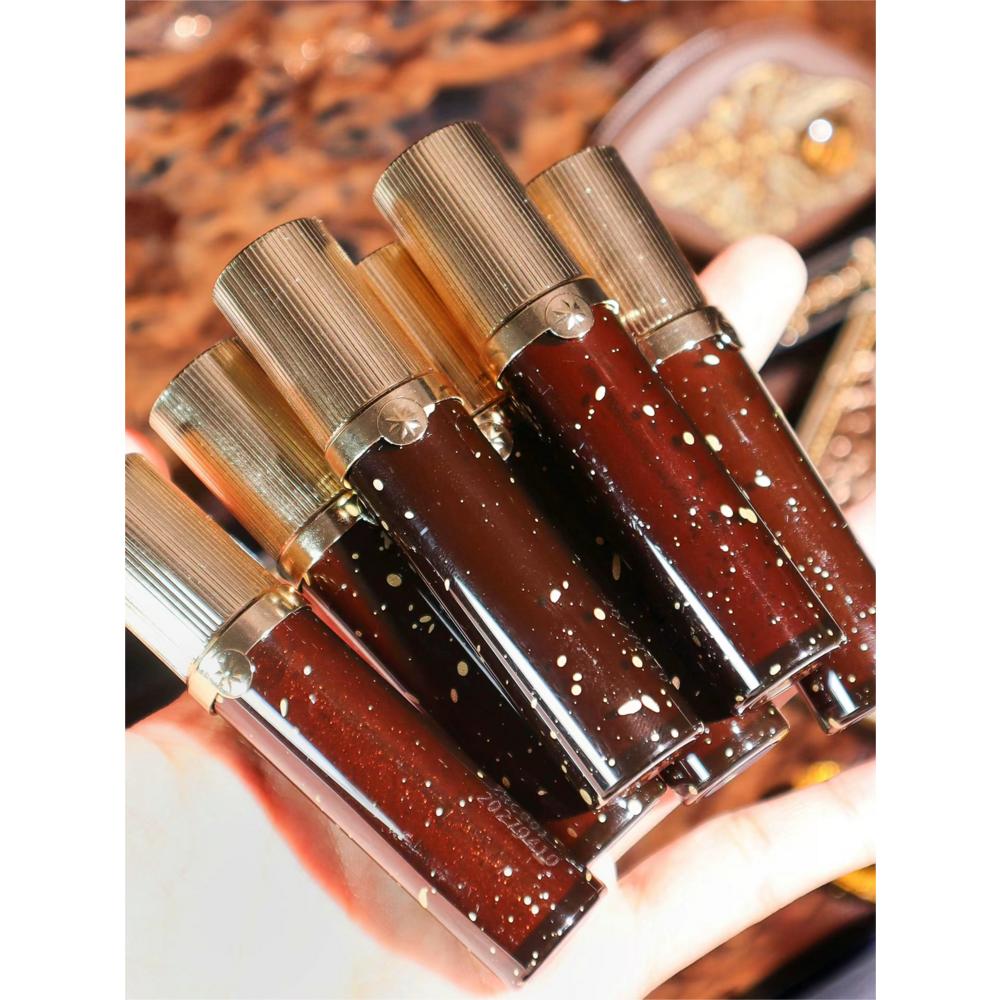 Lip Girlcult Gold Digger Series Косметическая зеркальная помада-глазурь Антипригарный блеск-карандаш для губ Стойкий блестящий макияж, 1 вариант 1