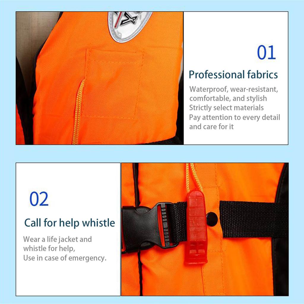 Жилет для каяка для взрослых, жилет для плавания с высокой плавучестью, женская и мужская регулируемая защитная куртка, отлично подходит для катания на лодках, плавания, водных видов спорта и многого другого