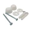 1 Set Screws Anchor Bidet Bolts Fitting Plastic + Iron