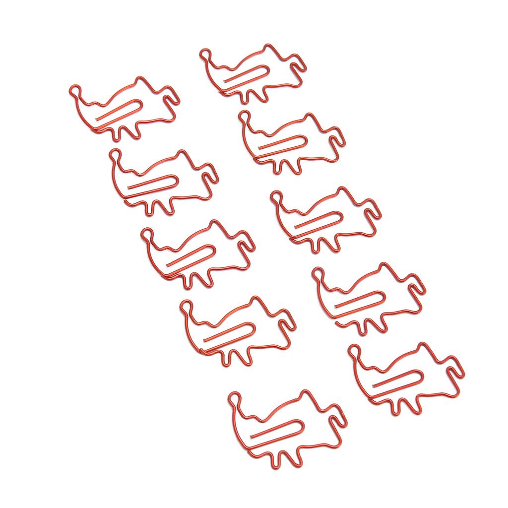 100 шт. Скрепки Санта-Клауса, противоскользящие, милые, легкие, для скрапбукинга, открытки M