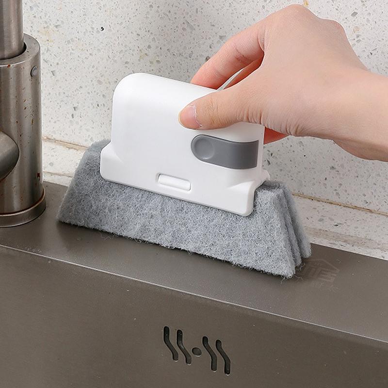 Щетка для чистки окон, канавка для подоконника, тупиковая щетка для шкафа, съемная щетка для дома, многофункциональные инструменты для чистки