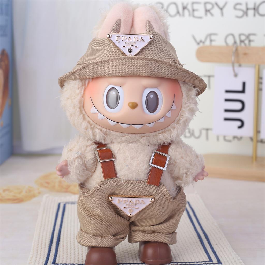 Одежда Labubu Baby подходит для кукол Labubu первого, второго и третьего поколений ростом 17 см