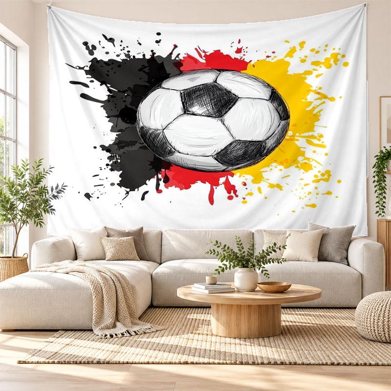 Germany national football team Wall Tapestry, Soft Fabric Wall Hanging, Decorative Backdrop For Bedroom Home Wall Art