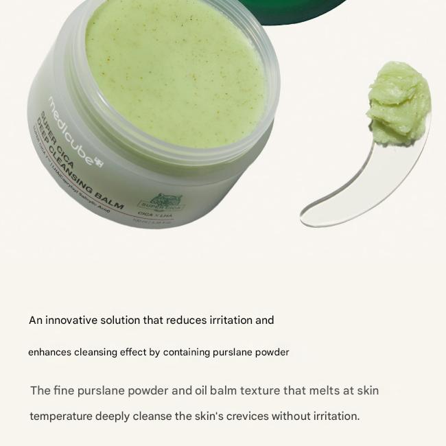 Medicube [Vegan] Super Cica Deep Cleansing Balm 100 Ml / 3.38 Fl. Oz. (3 Options)