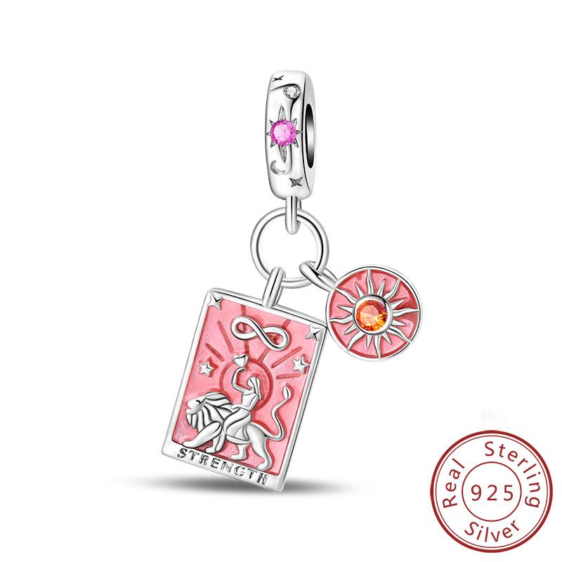 Новые Медные Шармы Подвески Солнце Луна Звезды Магия Таро Шармы Подходят для Оригинальных Браслетов Женские Изысканные Ювелирные Изделия Подарки