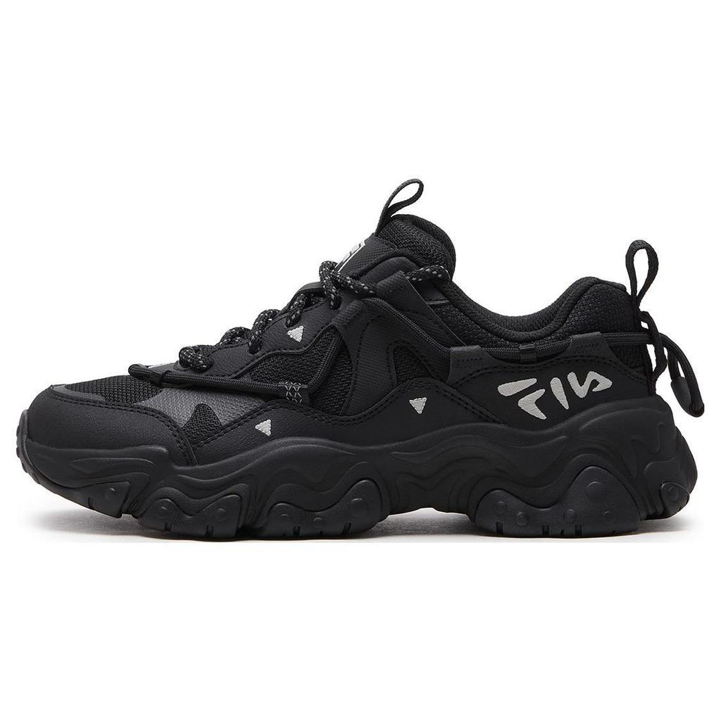 Fila Fluid 5 Cat Paw 5.0 Cool Versatile Durable Low-Top Lifestyle Casual Shoes Women Sneaker Black F12W412105FBK