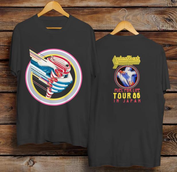 Vintagee JUDAS PRIESTT band turbo album tshirt