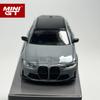 MINIGT 1:64 metallic grey BMW M3 Competition Touring Brooklyn alloy car Model 864