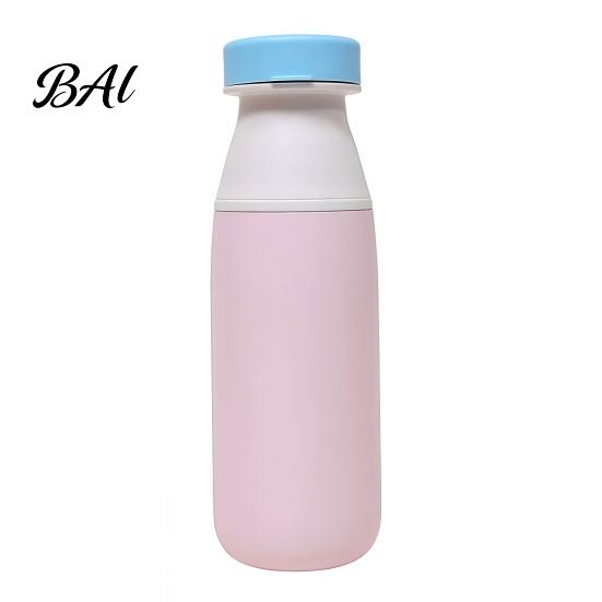 Stainless Steel Insulated Tumbler Dual Drinking Cup, with Straw And Direct Sip Lid, Portable Reusable Water Bottle for School Durable Vacuum