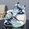 Boys' Sports Shoes 2025 Spring and Autumn New Mesh Children's Rotating Button Sports Shoes Medium and Older Children's Casual Shoes