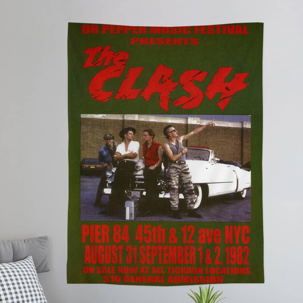 CClash TThe Band Мультяшный Гобелен Богемные Настенные Гобелены Мандала Настенное Полотно