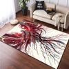 Hot Anime Tokyo Ghoul 3D Printed Carpet for Living Room Non-Slip Area Rug Bedroom Bedside Modern Home Decoration Floor Yoga Mat