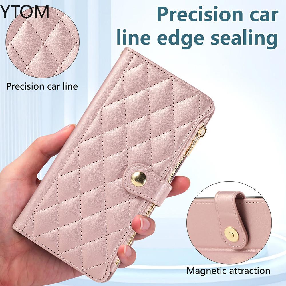 Новый чехол-кошелек на молнии для Samsung Galaxy Z Fold3 5G Z FOLD 4 Z FOLD 5 Z FOLD 6, ретро-чехол из искусственной кожи с защитой от ударов и отделениями для карт