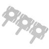 50/100/250Pcs 4S 18650 Lithium Battery Pack Replace Spot Welding Nickel Sheet U-Shaped For Computer Battery Welding Tool