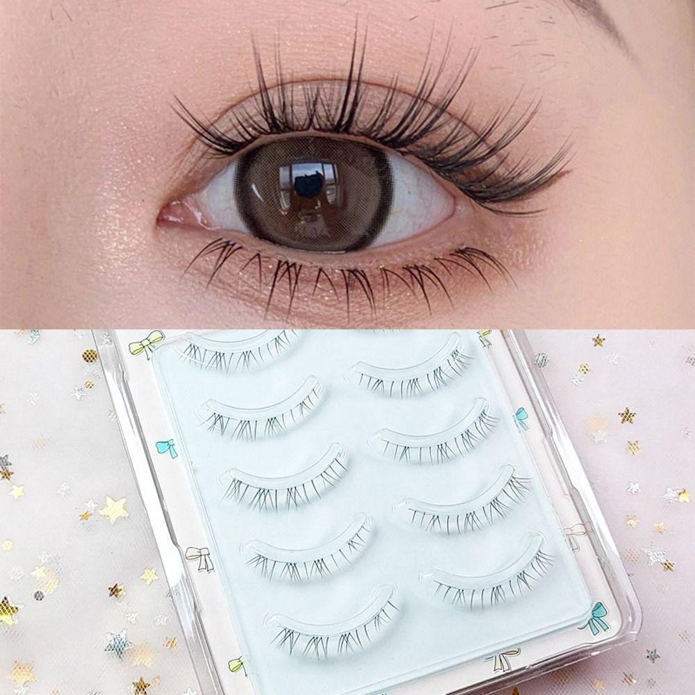 Нижние норковые ресницы Инструмент для макияжа Накладные ресницы Полная полоска Ресницы для глаз Наращивание нижних ресниц