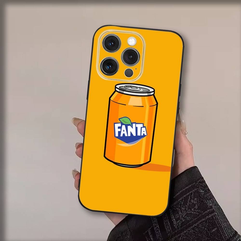 Арт F-Fanta-as Чехол для телефона для iPhone 17,16,15,14,13,12,11,Pro,Max,Plus,Air,X,XS,XR,SE,8,7,Mini, Мягкий Черный Funda