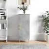 VidaXL Buffet Concrete Grey 34.5x34x90 Cm Engineered Wood 828528