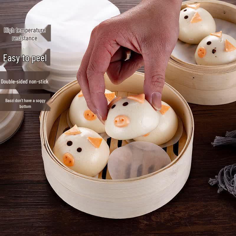 Non-stick Food-Grade Steamer & Baking Paper Liners