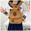 Large Capacity School Backpack Star Stuffed Toys Schoolbag Cute Capybara Backpack  Gifts