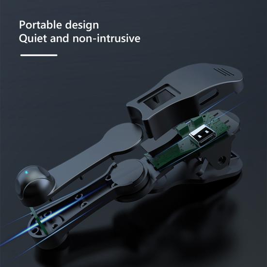 Цифровой автоматический кликер для экрана USB-телефона со светодиодным дисплеем, поворот на 180 градусов