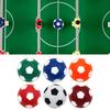6 мячей для настольного футбола, привлекательные сменные разноцветные мини-мячи для настольного футбола для игры в помещении.