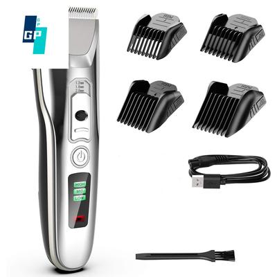 Беспроводная профессиональная машинка для стрижки волос для мужчин, керамическое лезвие, перезаряжаемый, триммер для бороды, машинка для стрижки волос для парикмахера