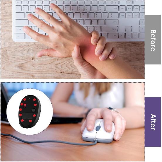 80pcs Mouse Skates for Glass Mousepad, Dot Mouse Skates, Glass Mouses Skates, 7mm X 7mm Compatible with Most Mousepads(Black White Red Purple)