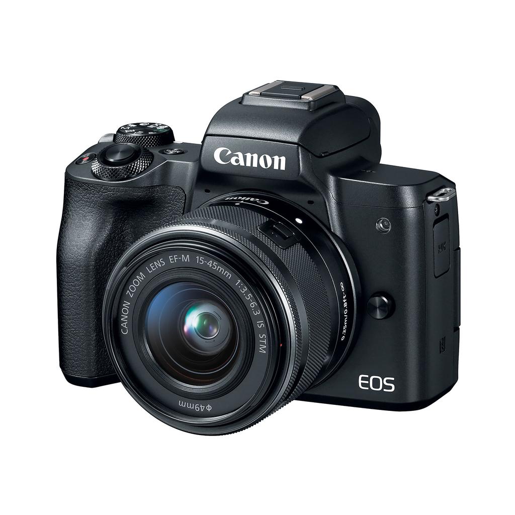 Canon Беззеркальная камера EOS M50 + зум-объектив EF-M 15-45mm f/3.5-6.3 IS STM