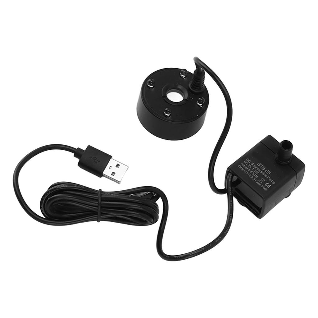 Mist Maker USB Fog Maker with Pump LED Colorful Lighting Fountain Atomizer Humidifier 5V Fog