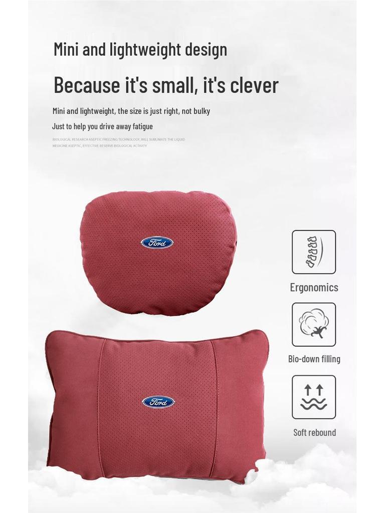 Buick & Maybach Neck Pillow & Lumbar Support for Envision, Enclave, Regal, Excelle & More