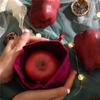 Christmas Velvet Apple Candy Gift Bags Xmas Party Cookies Favors Packaging Bags Kids Present Exquisite Drawstring Bags Red Green