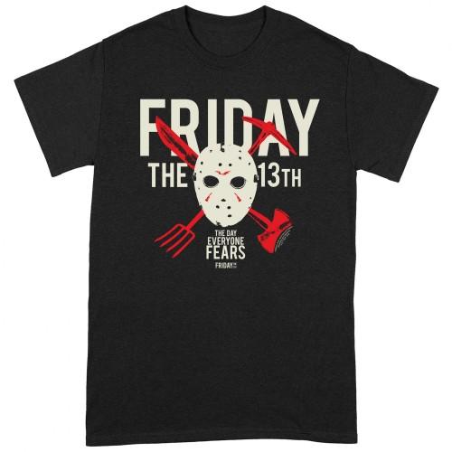 Friday The 13th Unisex Adult Day Of Fear T-Shirt