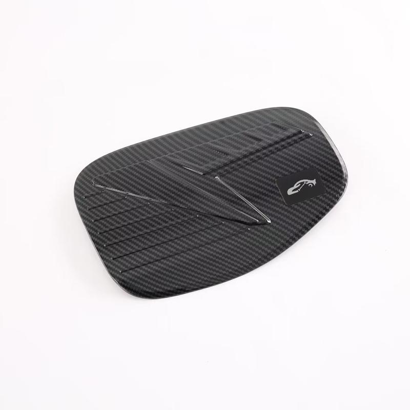 For Byd Dolphin EV EA1 Accessories Car Charging Cover Protection Decal Trim Styling ABS Carbon Black