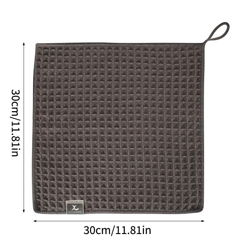 Coffee Bar Towel Microfiber Super Absorbent Cleaning Cloth Fast Dry Reusable for Kitchen Restaurant Hotel Home Use