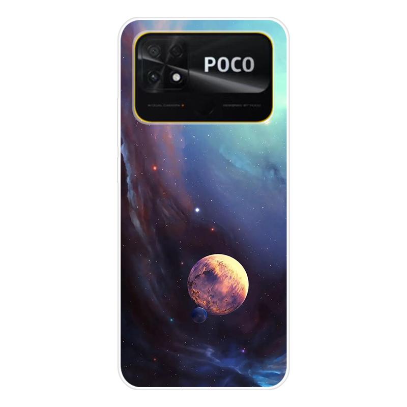 Для Xiaomi Poco C40 C 40 Чехол Мягкая силиконовая задняя крышка Мультяшный чехол для телефона Разнообразие