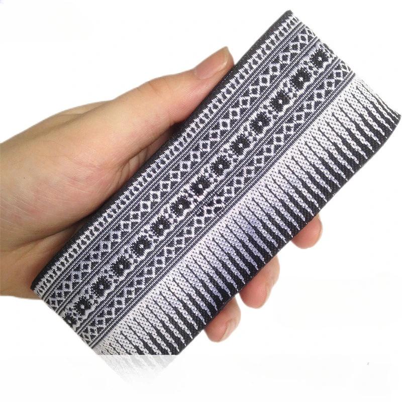 5cm Width 7Yard Vintage Ethnic Embroidery Style Ribbon DIY Clothes Bag Accessories Embroidered Applique Sewing Craft Fabric