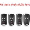 Для Чехол для ключа Chevy, Премиум ТПУ чехол для ключа с полной защитой для Chevrolet Equinox Camaro Cruze Malibu Sonic Buick Terrain