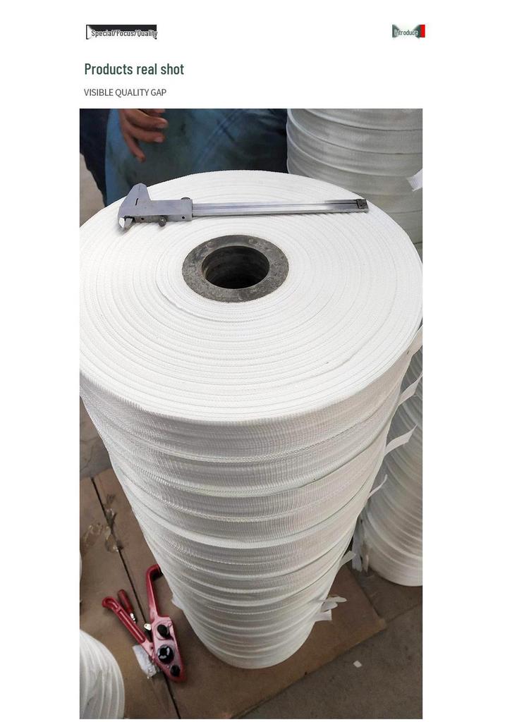 High-Temperature Resistant Flame Retardant Fiberglass Insulation Tape for Cable and Motor Binding