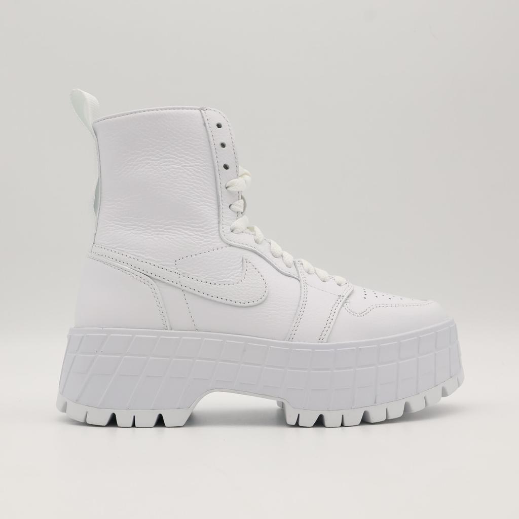 FJ5737-111 Nike Air Jordan 1 Бруклин Белый (Женский)